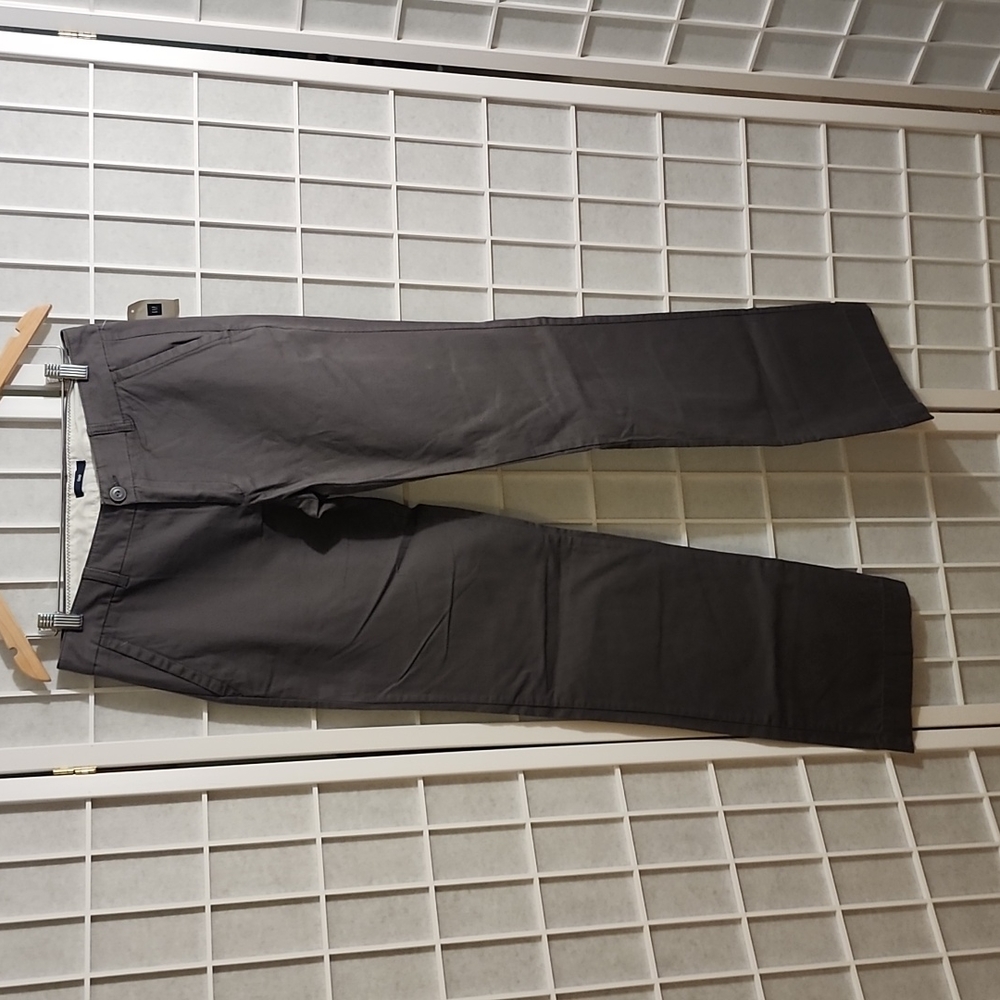 Gap Womens Gray Kahki Pants Size 6 Long 6 x 34 New